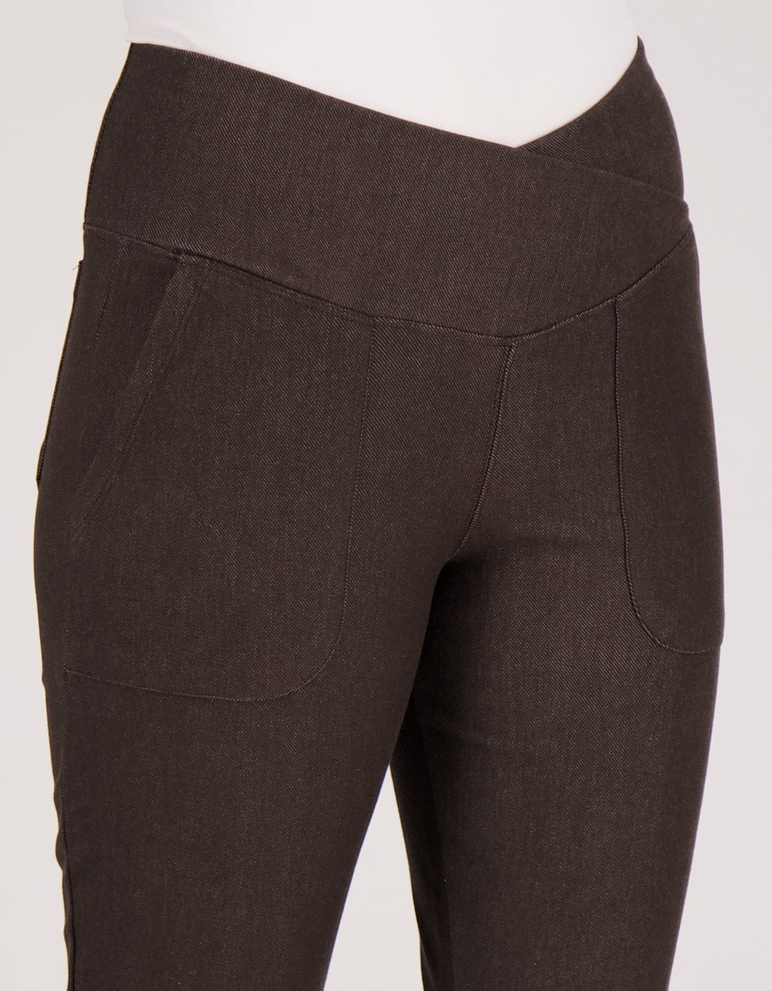 Pant Brooklyn Knitted | Chocolate Brown