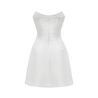 Melisande black embellished mini dress