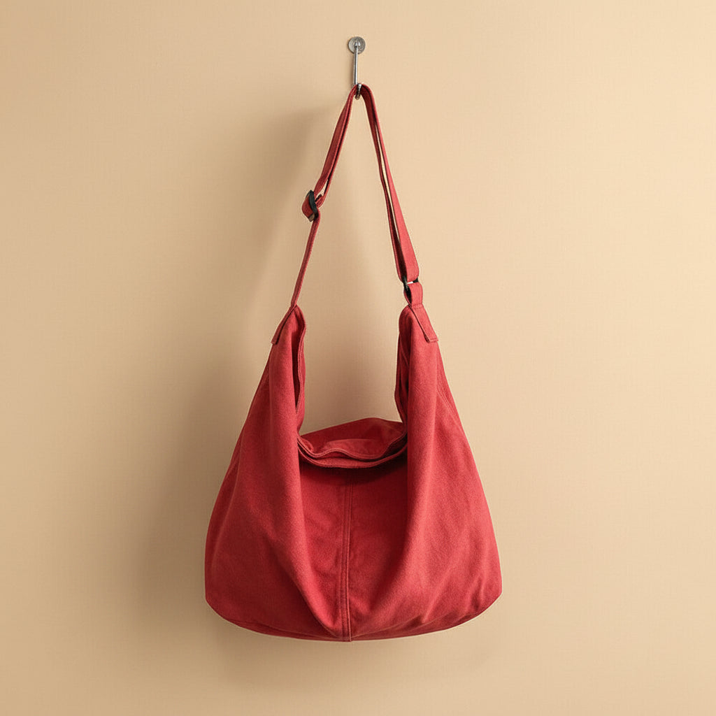 Vivirose| Stijlvolle Oversized Canvas Schoudertas
