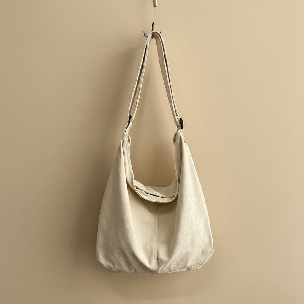 Vivirose| Stijlvolle Oversized Canvas Schoudertas