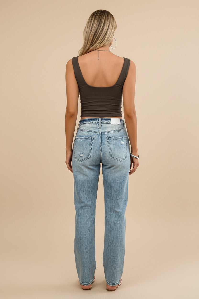 Vivirose |  Top met Ruched Sweetheart Halslijn