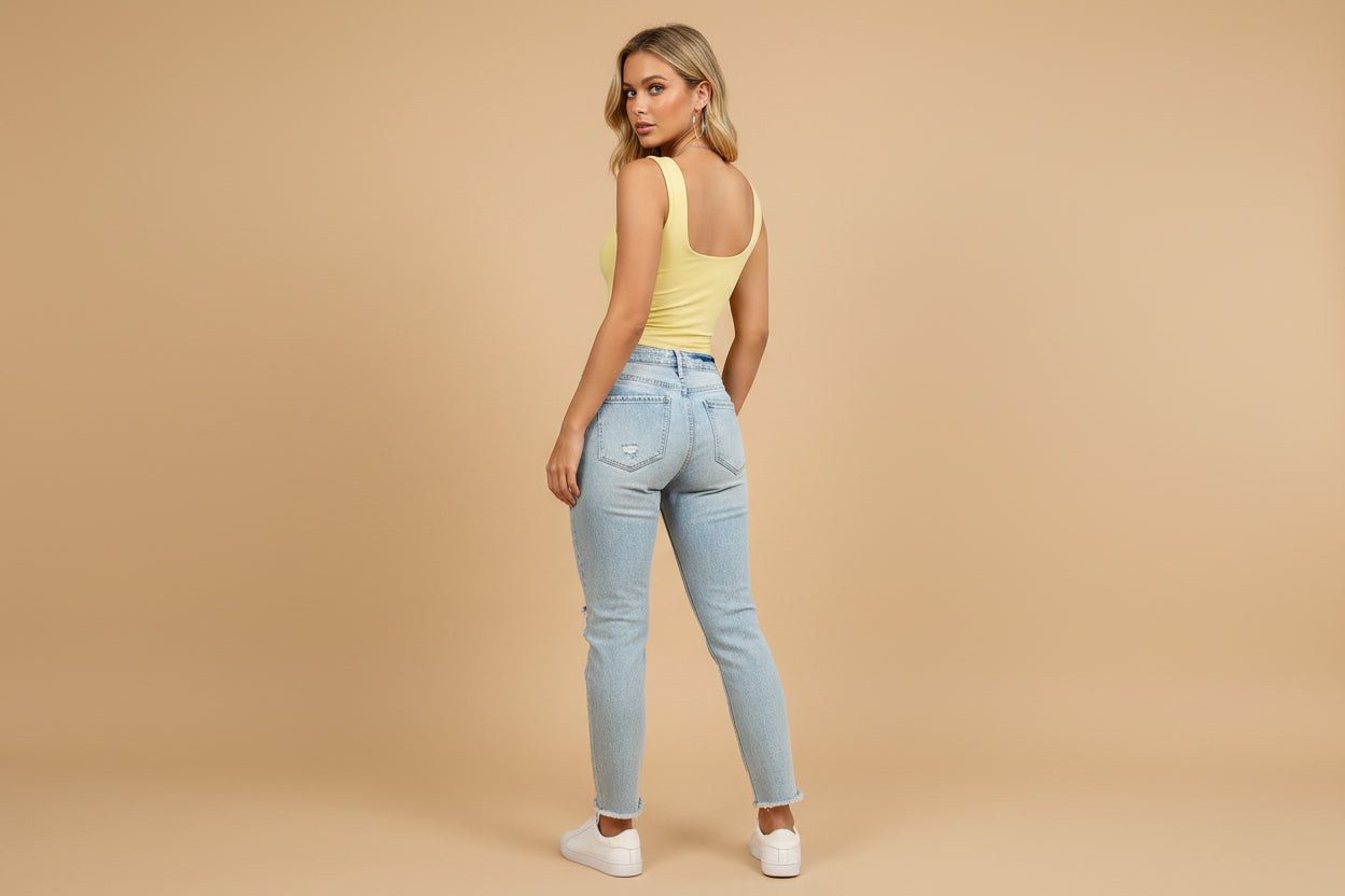 Vivirose |  Top met Ruched Sweetheart Halslijn