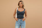 Vivirose |  Top met Ruched Sweetheart Halslijn